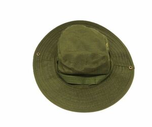 [ new goods / green A-1]b- knee hat Jean gru hat hat outdoor camp high King green khaki 