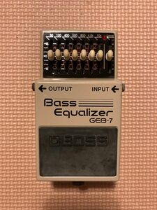 BOSS GEB-7 ベースイコライザー　Bass Equalizer