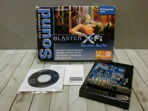 【サウンドカード】Sound BLASTER X-Fi Xtreme Audio SB1040 ジャンク品