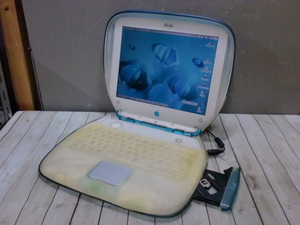 【Apple iBook G3 ブルーベリー】M7707J/A M2453 G3 300MHz/160MB/3GB