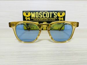 MOSCOT モスコット★メガネフレーム★DUDEL★伊達眼鏡 ウェリントン カラーレンズ 未使用 美品