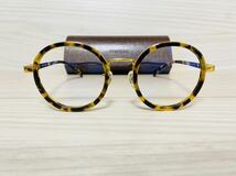 OLIVER PEOPLES オリバーピープルズ 眼鏡フレーム OV1221 5122★ボストン ラウンド 鼈甲柄 ゴールド 丸メガネ★未使用 美品_画像1