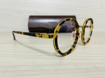 OLIVER PEOPLES オリバーピープルズ 眼鏡フレーム OV1221 5122★ボストン ラウンド 鼈甲柄 ゴールド 丸メガネ★未使用 美品_画像3