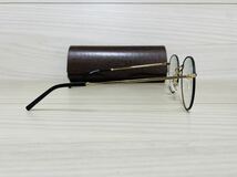 OLIVER PEOPLES オリバーピープルズ メガネフレーム★OV1105 1005★メタルフレーム 伊達眼鏡 サングラス 未使用 美品 ブラック ゴールド_画像4