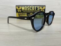 ★MOSCOT★モスコット★サングラス★MILTZEN★伊達眼鏡 ラウンド ウェリントン 鼈甲柄 カラーレンズ 未使用 美品_画像3