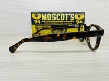 ★MOSCOT★モスコット★レムトッシュ★メガネフレーム★LEMTOSH★伊達眼鏡★鼈甲柄★ボストン ウェリントン 未使用 美品_画像4