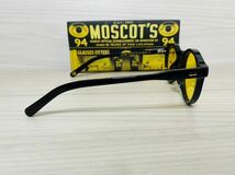 ★MOSCOT★モスコット★サングラス★MILTZEN★伊達眼鏡 ラウンド ウェリントン 黒縁 カラーレンズ 未使用 美品_画像4