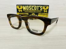 ★MOSCOT★モスコット★メガネフレーム★FRITZ★伊達眼鏡 スクエア ウェリントン 未使用 美品_画像2