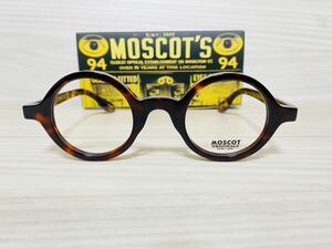 ★MOSCOT★モスコット★メガネフレーム★ZOLMAN★ゾルマン★伊達眼鏡 ボストン 鼈甲柄 ラウンド 未使用 美品