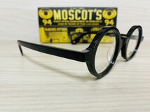 MOSCOT モスコット★ゾルマン★メガネフレーム★ZOLMAN★伊達眼鏡 ボストン 黒縁 未使用 美品_画像3