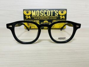 MOSCOT モスコット★レムトッシュ★メガネフレーム★LEMTOSH★伊達眼鏡 黒縁 人気フレーム ボストン 未使用 美品