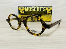 MOSCOT モスコット★ゾルマン★メガネフレーム★ZOLMAN★伊達眼鏡 人気フレーム ボストン 鼈甲柄 未使用 美品_画像2