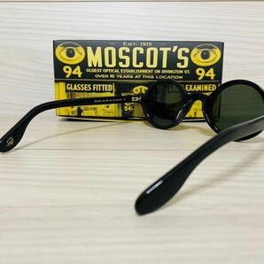 MOSCOT モスコット★ゾルマン★サングラス★ZOLMAN★伊達眼鏡 人気フレーム ボストン 黒縁 未使用 美品の画像5