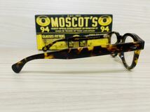 MOSCOT モスコット★レムトッシュ★メガネフレーム★LEMTOSH★伊達眼鏡 ハバナ 鼈甲柄 ボストン ウェリントン 未使用 美品_画像4