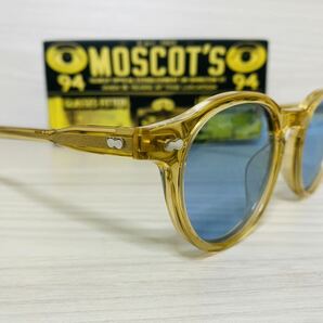 MOSCOT モスコット★ミルゼン★サングラス★MILTZEN★伊達眼鏡 ボストン オシャレ カラーレンズ 未使用 美品の画像3