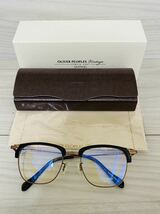 OLIVER PEOPLES オリバーピープルズ メガネフレーム OV1132★4086 MN★ウェリントン サーモントタイプ 伊達眼鏡 サングラス 未使用 美品 _画像10