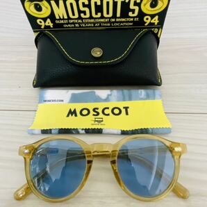 MOSCOT モスコット★ミルゼン★サングラス★MILTZEN★伊達眼鏡 ボストン オシャレ カラーレンズ 未使用 美品の画像9