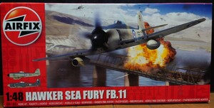 エアフィックス 1/48 ホーカーシーフューリー FB.11