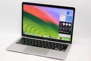 中古良品 2K対応 13.3型 Apple MacBoko Air A2179 (2020年)グレー macOS 14 sonoma 10世代 i3-1000NG4 8GB NVMe 256GB-SSD 管:1651h