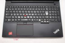 中古訳有 15.6型 Lenovo ThinkPad E595 Windows11 AMD Ryzen5 3500U 8GB 512GB-SSD カメラ 無線 Office付 中古パソコン 税無 管:1731j_画像5