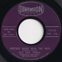 Big Dee Irwin Swinging On A Star / Another Night With The Boys Dimension US 1010 206193 R&B R&R レコード 7インチ 45_画像2