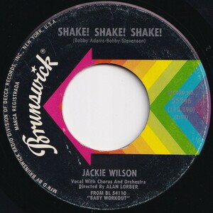 Jackie Wilson Shake! Shake! Shake! / He's A Fool Brunswick US 55246 206065 SOUL ソウル レコード 7インチ 45