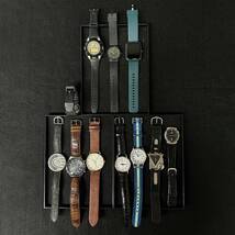 【34340-1.2.5】メンズ レディース 腕時計 まとめて42点1.5kg SEIKO ORIENT CASIO swatch TIMEX J-AXIS 現状品 ジャンク_画像2