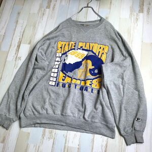 匿名配送230円　Russell athletic ラッセル 90's ヴィンテージ　USA製　アメリカ製　EAGLES NFL トレーナー　スウェット