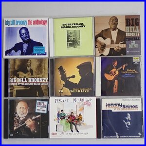 □ブルース CD 9枚セット/Big Bill Broonzy/Robert Lockwood Jr 他/ケース・一部帯付き/洋楽/まとめ&0761000027