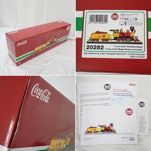 ★LGB Gゲージ Coca Cola Dampflok Mogul モーグル 蒸気機関車 20282/外箱付き/外国車両/鉄道模型/ジャンク品&1380601671の画像7