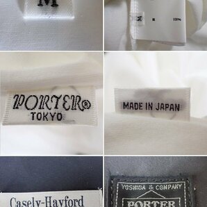 ★美品 ケイスリーヘイフォード × PORTER/ポーター 5点セット 38/メンズM相当/トラベルスーツ・パック/半袖Tシャツ 2着&1248701481の画像6