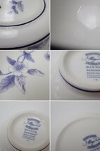 ★WEDGWOOD/ウェッジウッド ブループラム 10点セット/ジャパニーズカップ&ソーサー/ポット/ボーンチャイナ/ホワイト/花柄/食器&1966800029_画像8