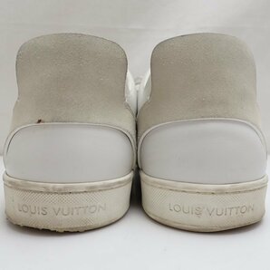 ★LOUIS VUITTON/ルイヴィトン フューズレッジライン ローカットスニーカー 7.5/メンズ26.5cm相当/ホワイト/レザー/MS1103&1968700025の画像4