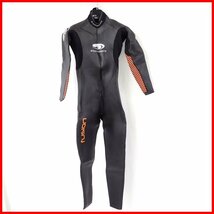 ★Blueseventy/ブルーセブンティ トライアスロン Fusion フルウェットスーツ メンズS相当/3mm/ブラック/保管袋付き&1963200001_画像1