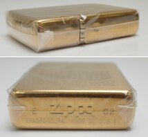 ★1円 未着火品 Zippo/ジッポー Marlboro/マルボロ 1957 RED MESA RODEO オイルライター/ゴールド/2002年製/ケース付き&1844600039_画像4