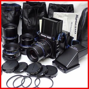 ★Mamiya/マミヤ RZ67 Professional 中判カメラ 一式セット/レンズ4本 SEKOR Z 90mm F3.5 他/AEプリズムファインダー/ジャンク&1938900620の画像1