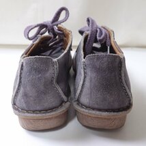 ★Clarks/クラークス ファニードリーム レザーシューズ 4.5/レディース23.5cm相当/グレー/21621/スエード&1966600006_画像3