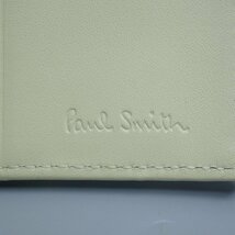 ★未使用 Paul Smith/ポールスミス 3フローラル 二つ折り財布 マルチカラー/牛革/花柄/説明書付き/ウォレット&1882900057_画像5