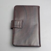 ★未使用 Paul Smith/ポールスミス システム手帳/ダークブラウン系/牛革/レザー/6穴/リフィル付き/文房具&1882900034_画像2