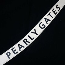 ★PEARLY GATES/パーリーゲイツ レザーベルト 胴周り約92～102cm/オフホワイト×シルバーバックル/ロゴ/ゴルフ&1971200028_画像5
