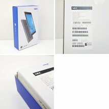 ★NEC LAVIE Tab Wi-Fiモデル 16GB/グレー/PC-TS508FAM/8インチ/動作品/タブレット/Android/付属品あり&1949500115_画像9