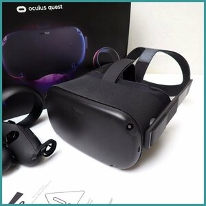 ★Oculus Quest/オキュラスクエスト 128GB VRゴーグル MH-B/2019年製/動作品/コントローラー・マニュアル・外箱付き&1963500011