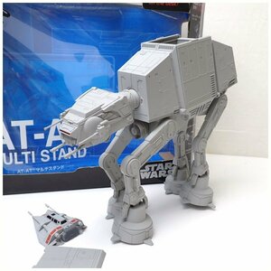 ★STAR WARS/スターウォーズ AT-AT マルチスタンド/クリップケース/印ケース/ペンスタンド 等/卓上文房具収納/外箱付き&1248701522