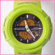 ■CASIO/カシオ G-SHOCK クレイジーカラーズ AW-582SC ライトグリーン/デジアナ/20気圧防水/動作品&1245800336_画像1