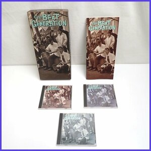 ★THE BEAT GENERATION/ザビートジェネレーション CD-BOX 3枚組/ジャックケルアック/ウィリアムバロウズ 他&1933600149