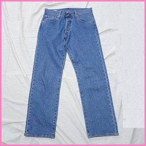 ★美品 LEVI'S/リーバイス 501 '93デニムパンツ/ジーンズ W32 L32/メンズL相当/インディゴ/コットン/ボタンフライ/ストレッチ&0334700163