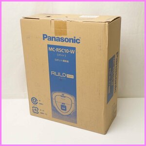 ★未開封 Panasonic/パナソニック RULO mini/ルーロ ミニ ロボット掃除機 MC-RSC10-W/ホワイト/集塵容積0.15L/クリーナー&1029004838