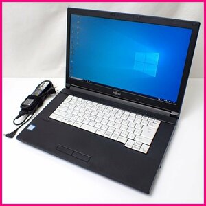 ★FUJITSU/富士通 LIFEBOOK A576/P FMVA16007/Win10Pro/Core i5-6300U/HDD500GB/メモリ8GB/15.6型/動作品/ACアダプター付属&1430300528