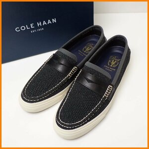 ★未使用 Cole Haan/コールハーン PINCH WKNDRLX STCHLT ローファー 9M/メンズ26.5cm相当/ブラック/C28004/外箱付き/シューズ&1942200002