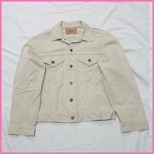 ★LEVI'S/リーバイス 70505-10 デニム トラッカージャケット/Gジャン 38/メンズM相当/ベージュ/コットン100%/白タブ&1968500012